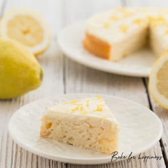 low-fat sugar-free lemon cake