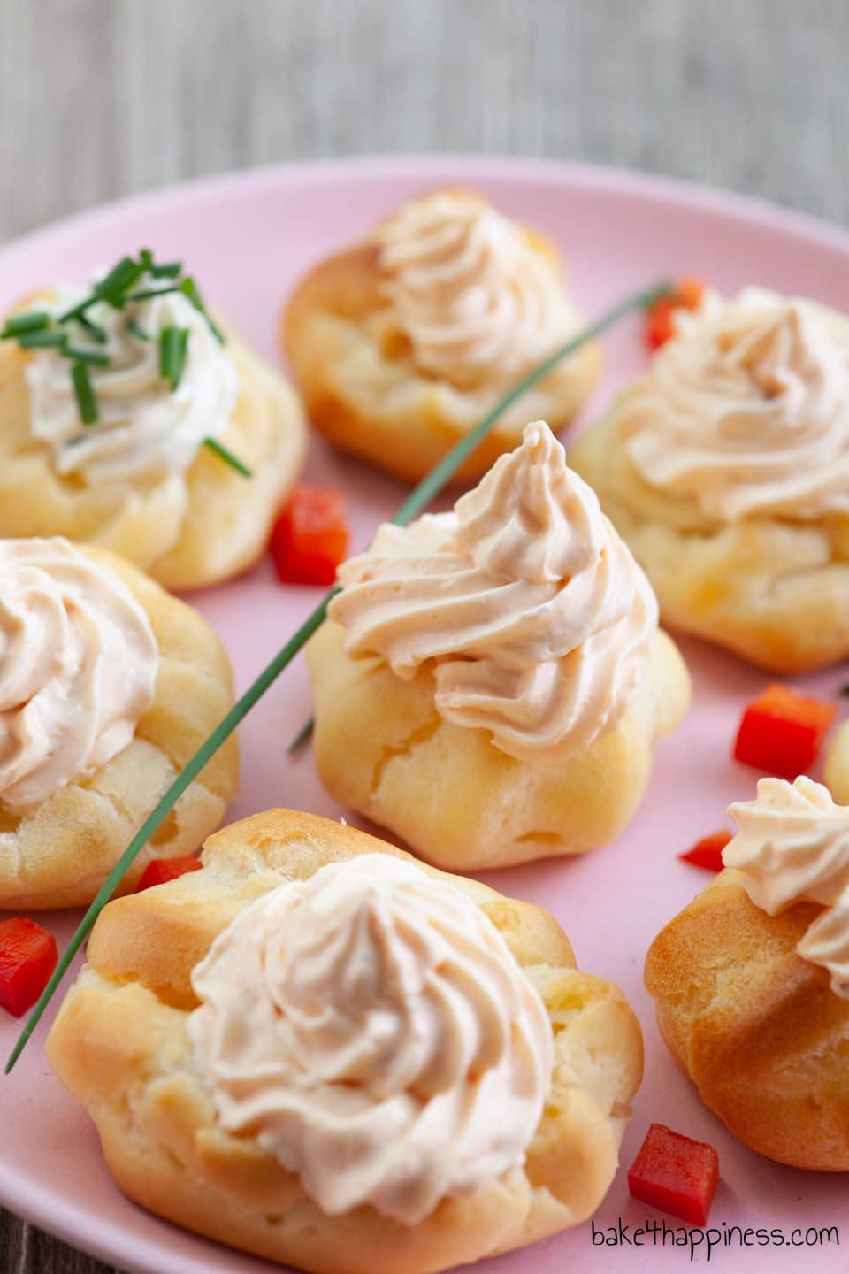 Savory Cream Puffs Baking for Happiness