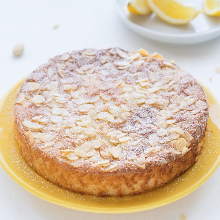 gluten free lemon and almond cake