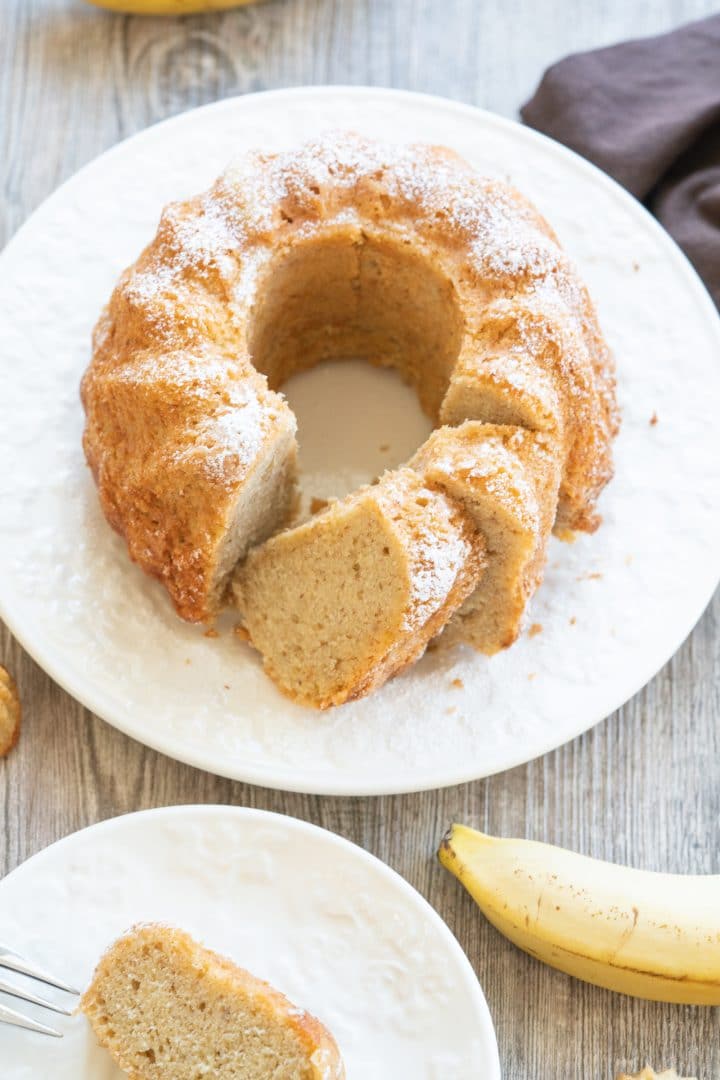 The Easiest Banana Cake I Ve Ever Made Baking For Happiness