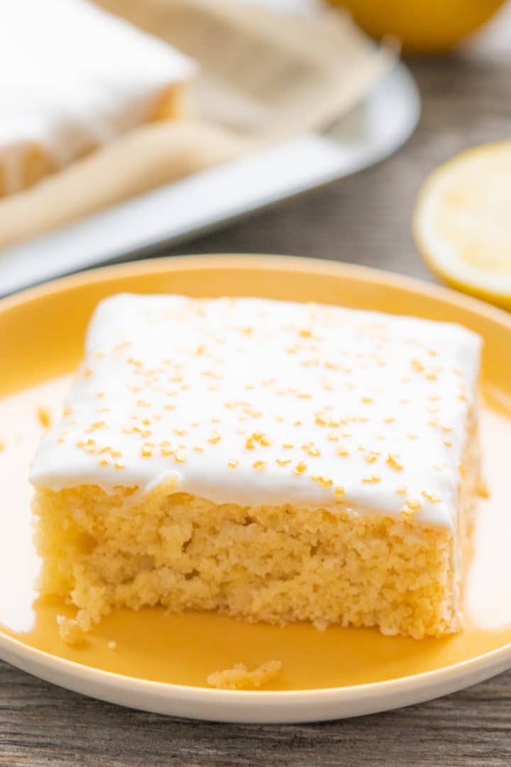 Vegan Lemon Cake Recipe