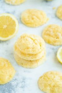 Soft and Fluffy Lemon Cookies
