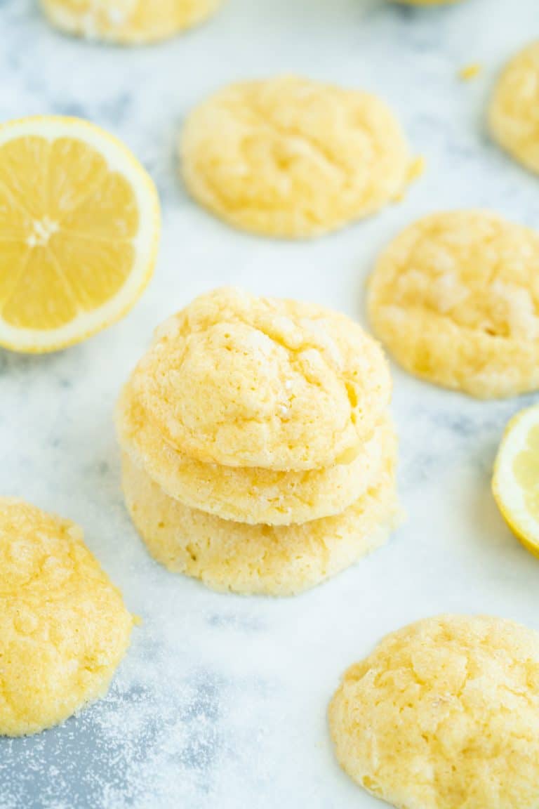 Soft & Fluffy Lemon Cookies