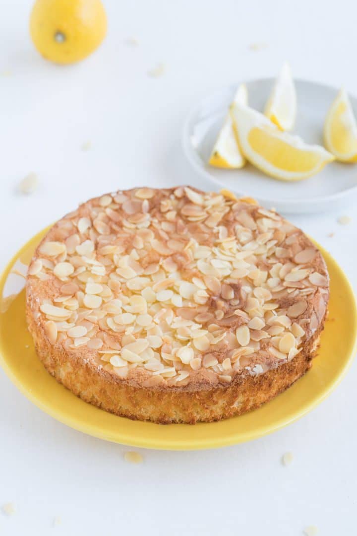 gluten free almond lemon cake