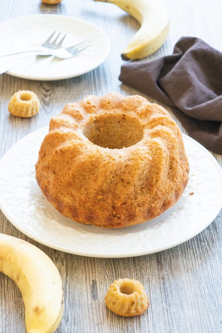Banana Cake without icing