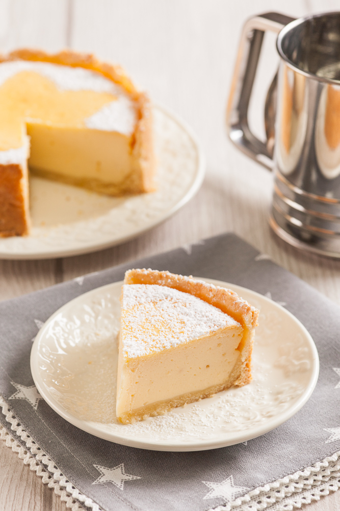 Classic Cheesecake with Short Pastry