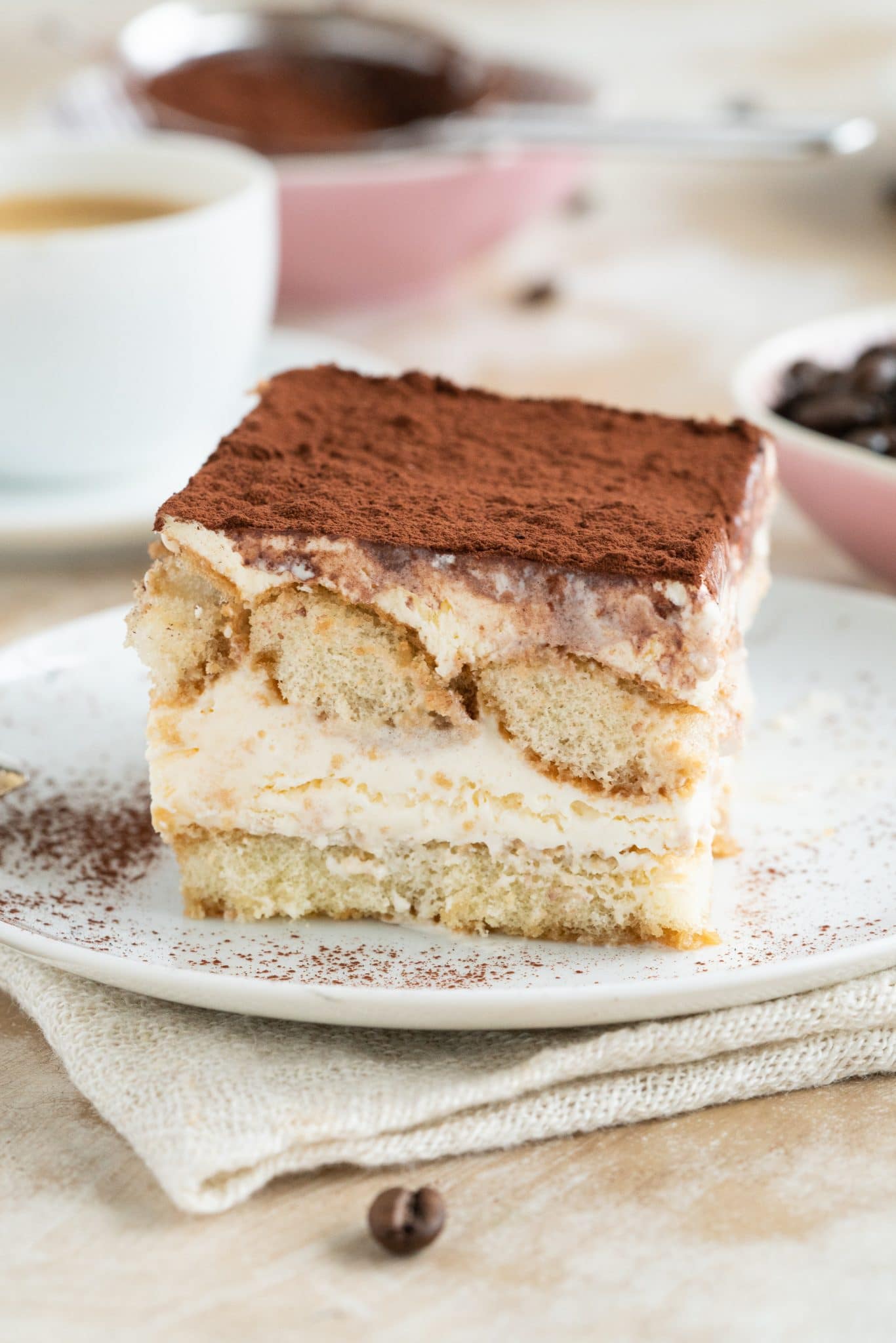 Easy Classic Tiramisu (Original Italian) | Baking for Happiness