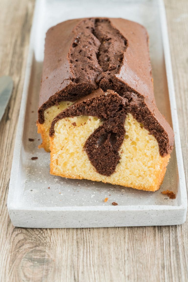 The Best Chocolate Marble Cake