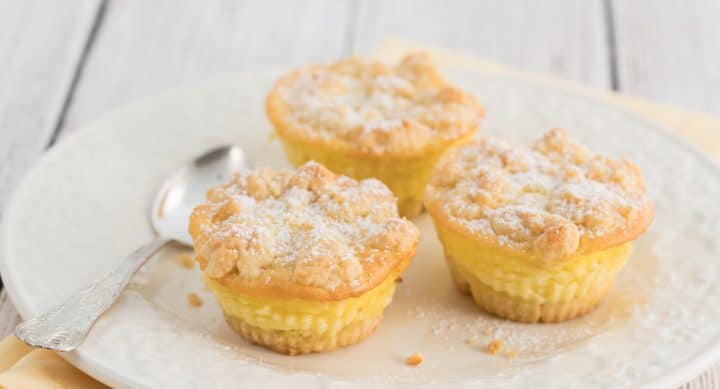 Tangerine Cheesecake Muffins