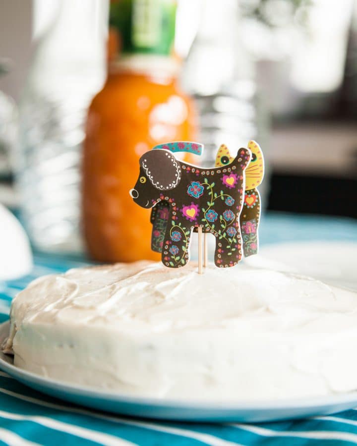 Vegan sugar-free banana cake
