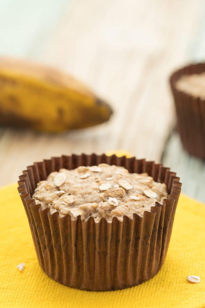healthy banana muffins for babies and toddlers