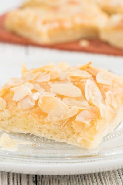 German Butter Cake with Almond Topping German Butter Cake with Almond Topping