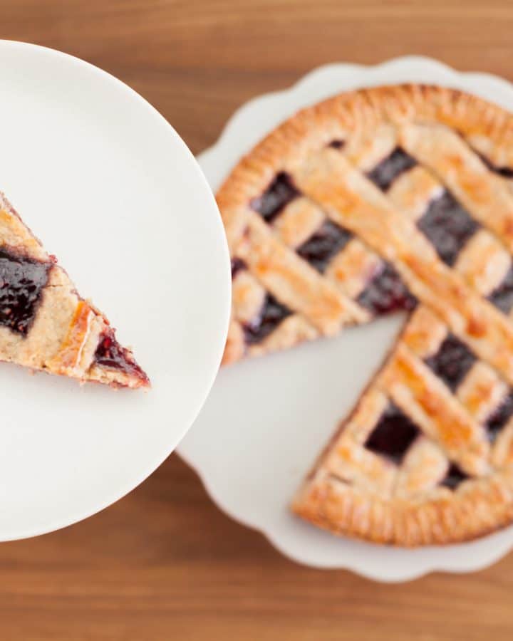 Austrian Linzer Cake Torte