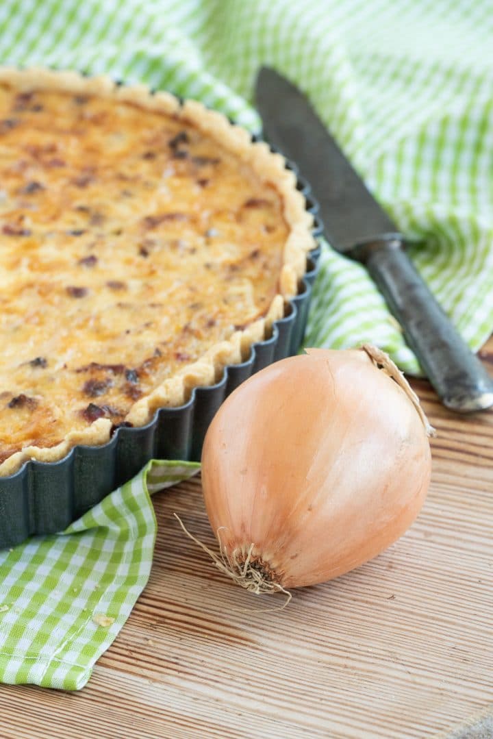 Easy German Zwiebelkuchen Onion Cake