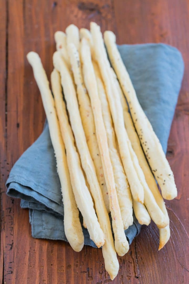 Grissini - How to Make Italian Breadsticks | Baking for Happiness