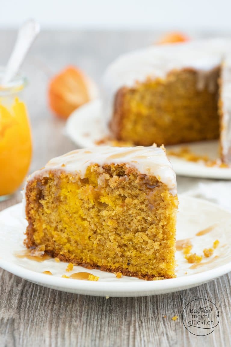 Pumpkin Spice Cake with Frosting