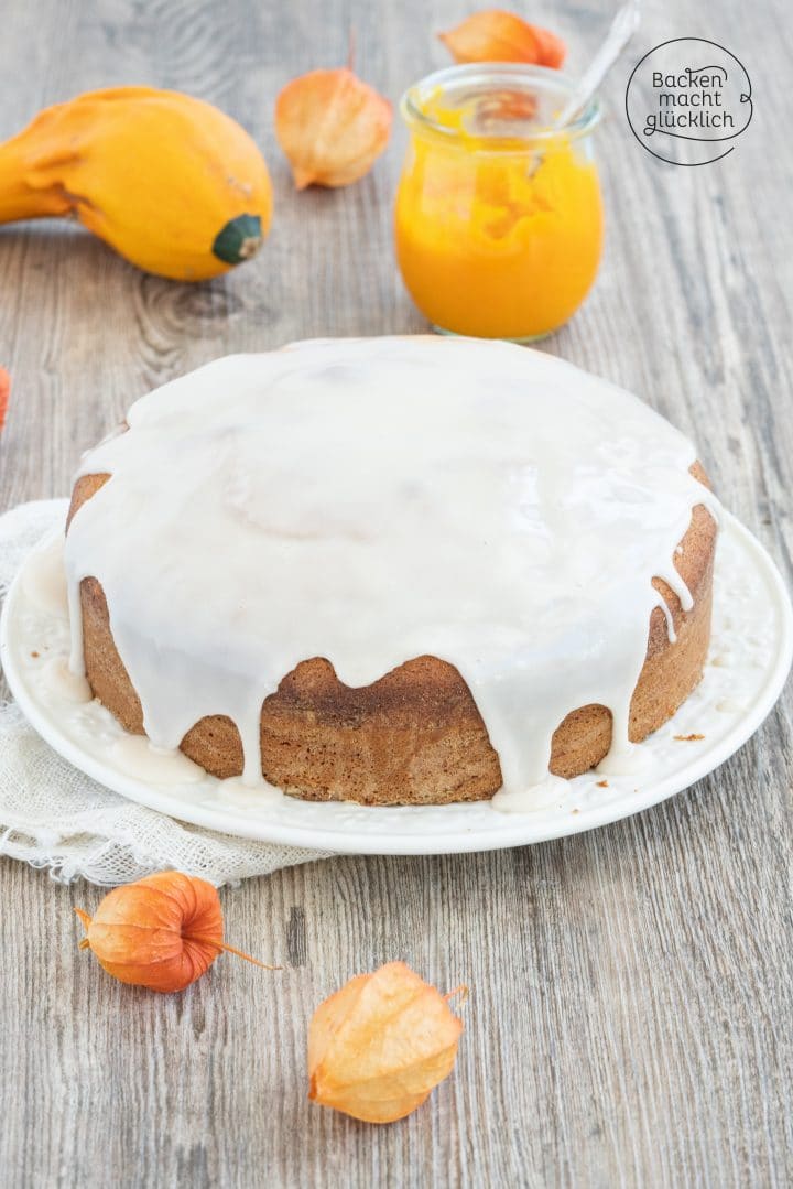 Pumkin Spice Cake with Frosting