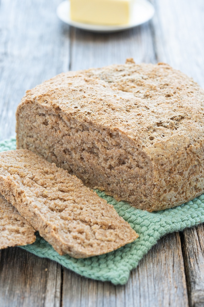 Sourdough bread with rye meal