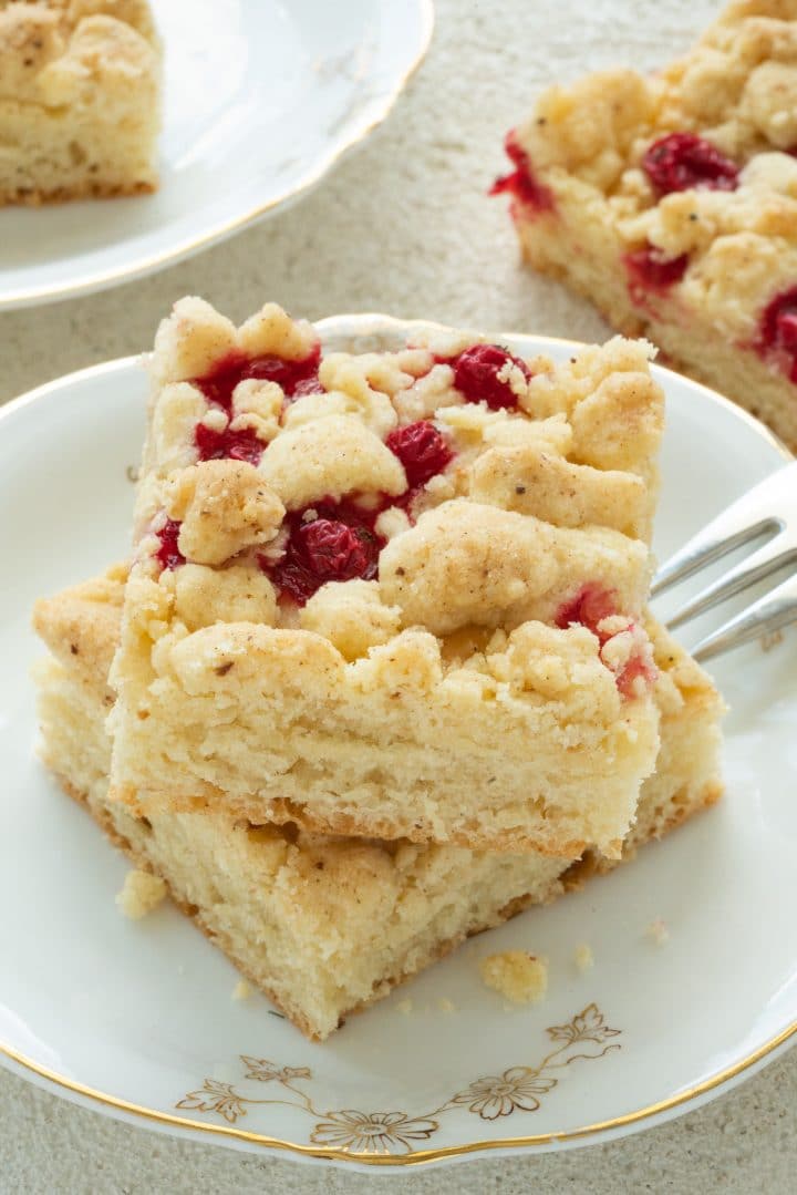 Vegan Coffee Cake with Streusel