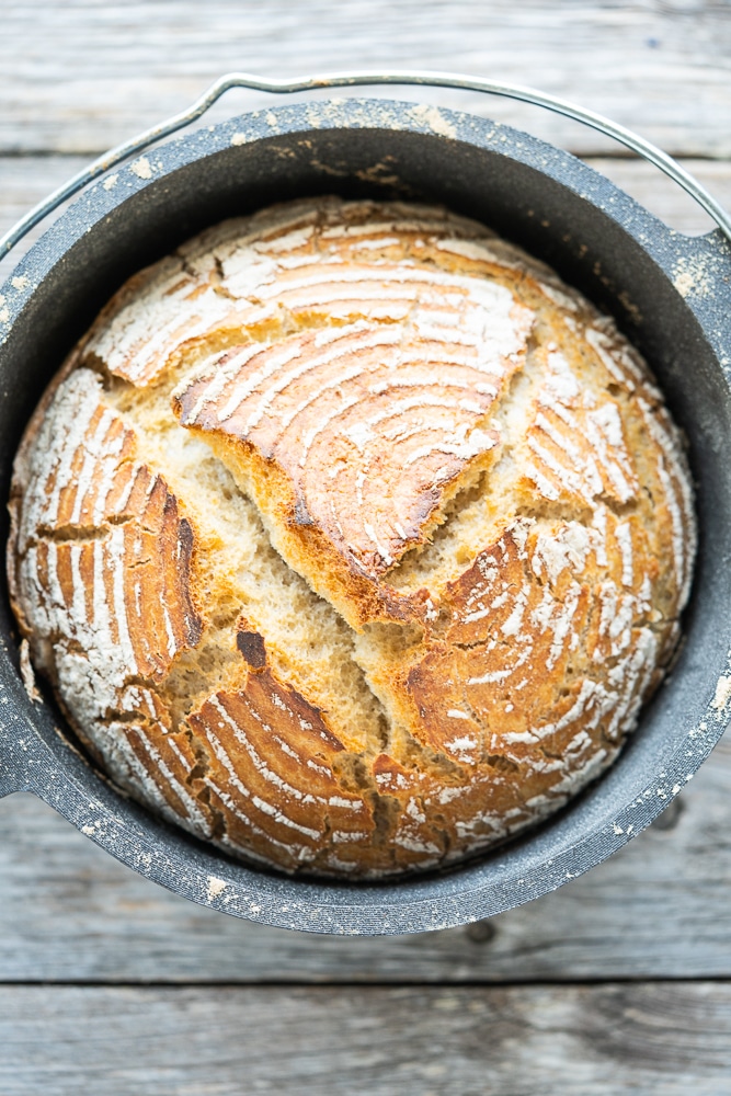 Wheat bread with sourdough recipe