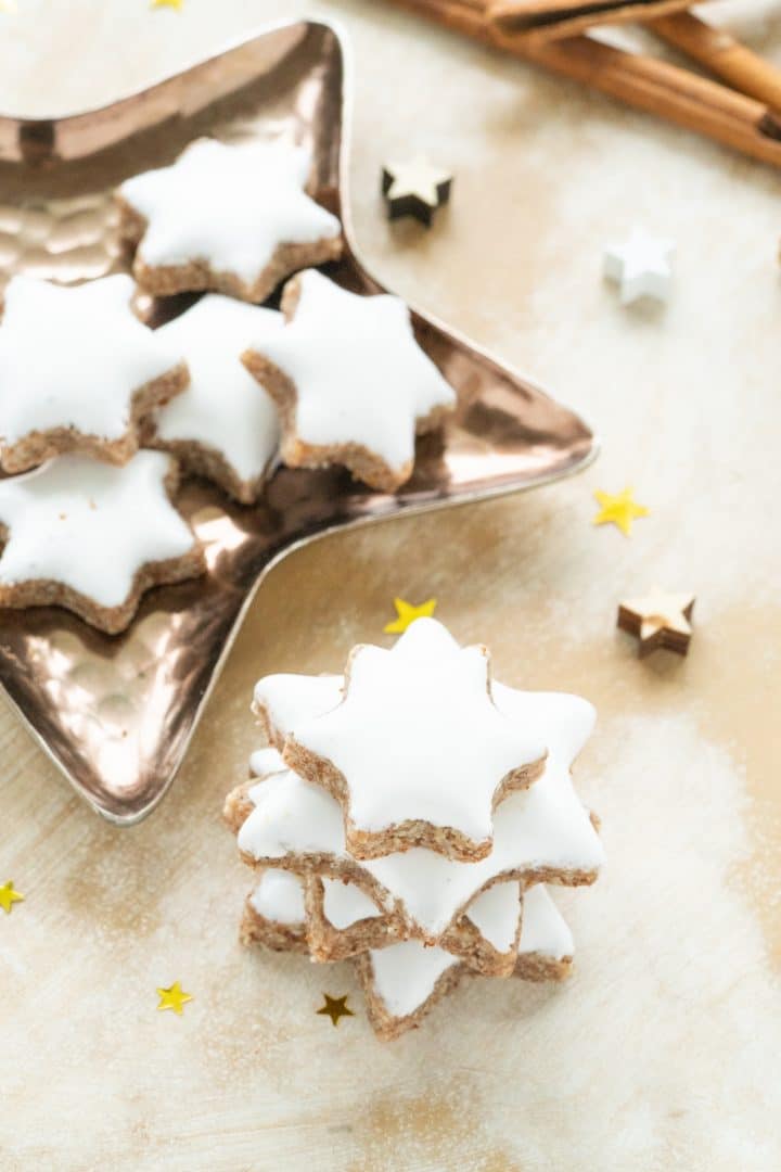 authentic german cinnamon stars zimtsterne recipe