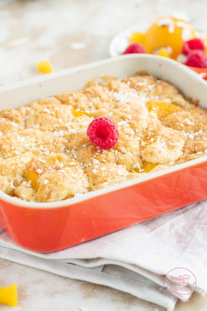 Easy Traditional Peach Cobbler