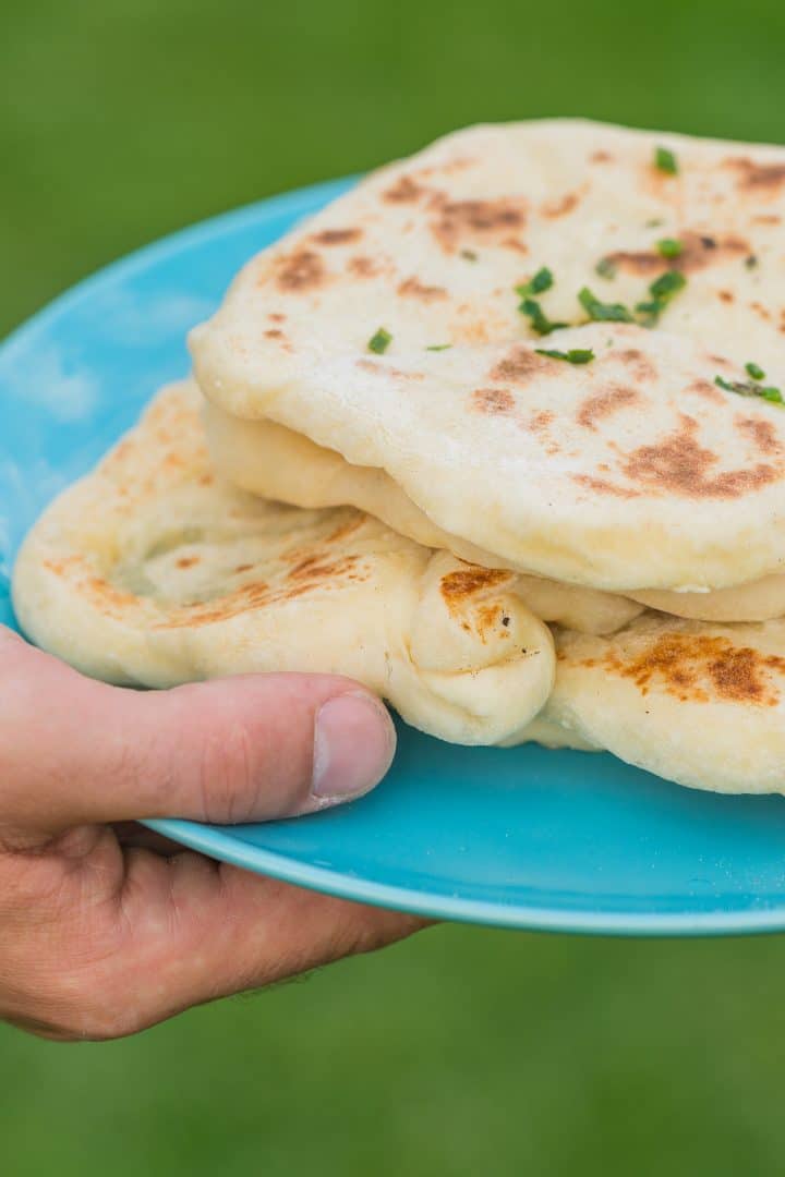 Indian Naan Flatbread Easy Recipe