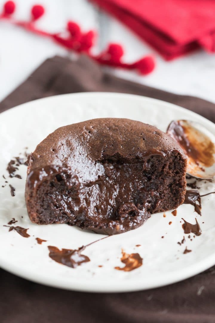 Lava Cake chocolate cake with liquid center