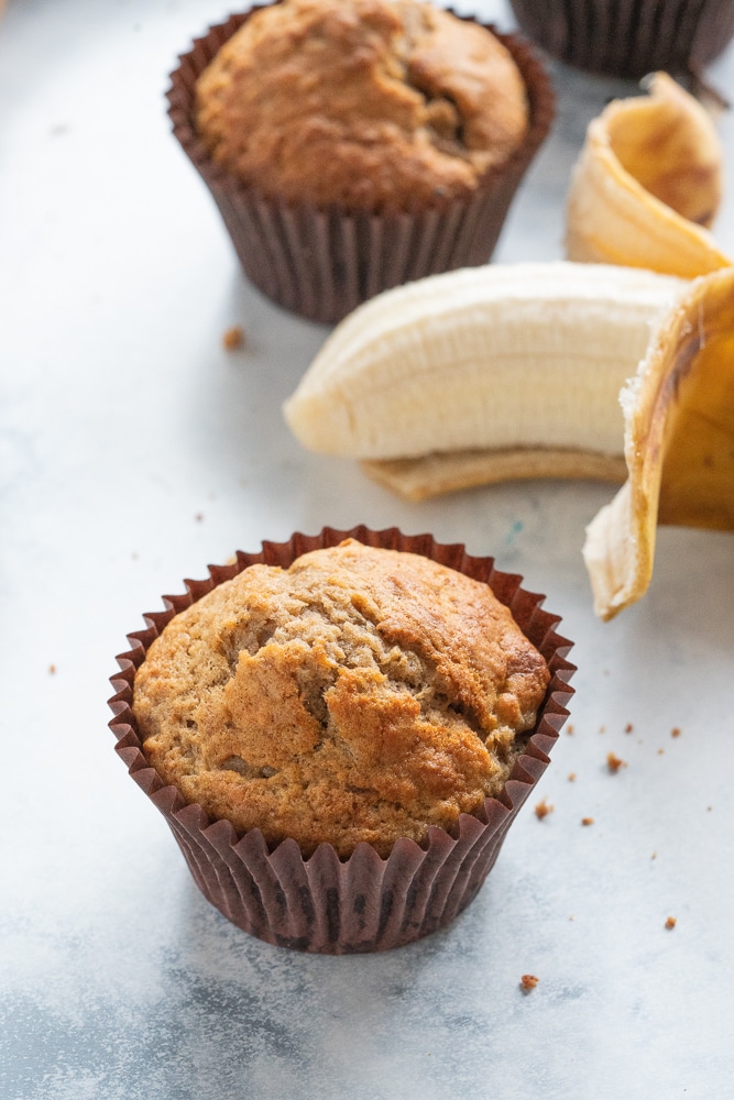 Vegan Banana Muffins Recipe