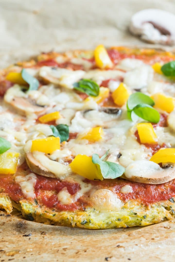 Low Carb Almond Flour Pizza