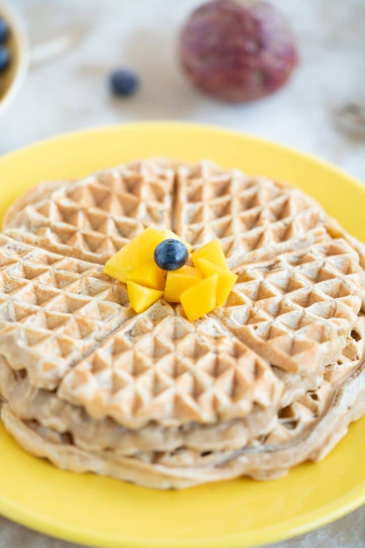 Tasty Fluffy Vegan Waffles Recipe