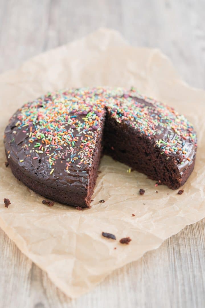 egg-free chocolate wacky cake