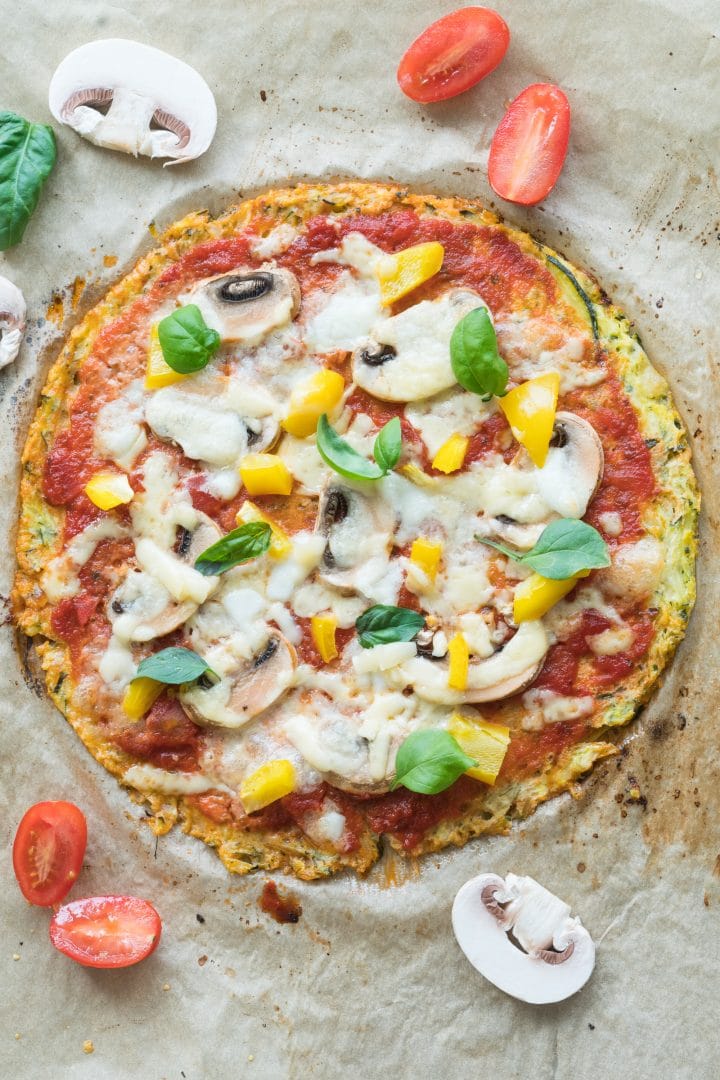 low carb pizza recipe crispy crust