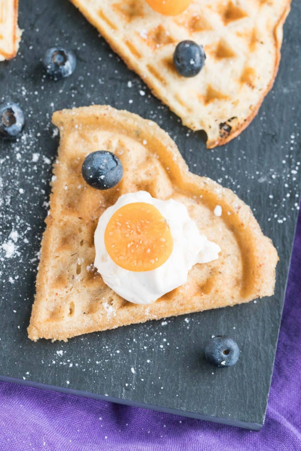 Flourless Low Carb Waffles