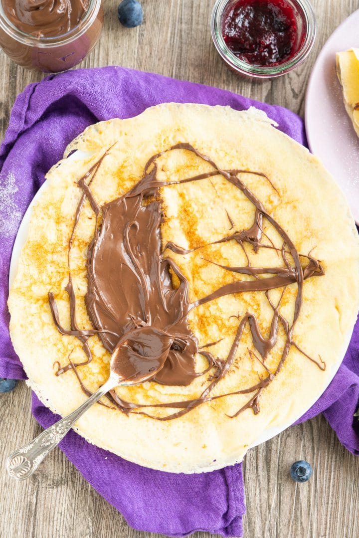 Crepes recipe sweet
