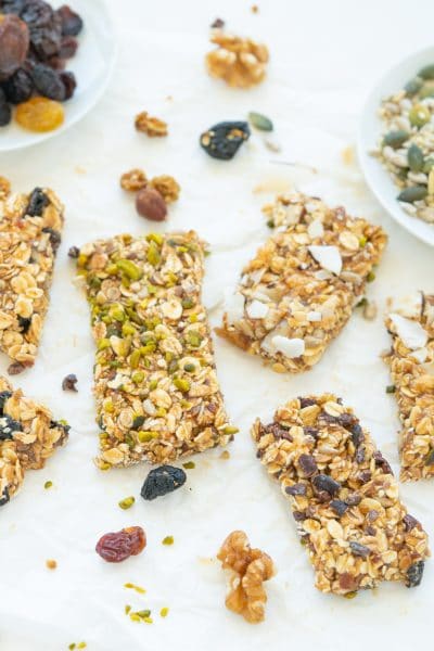 Healthy Cereal Bars: Vegan Granola Snack