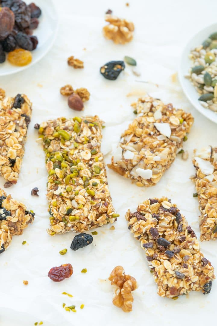 healtyh cereal bars recipe