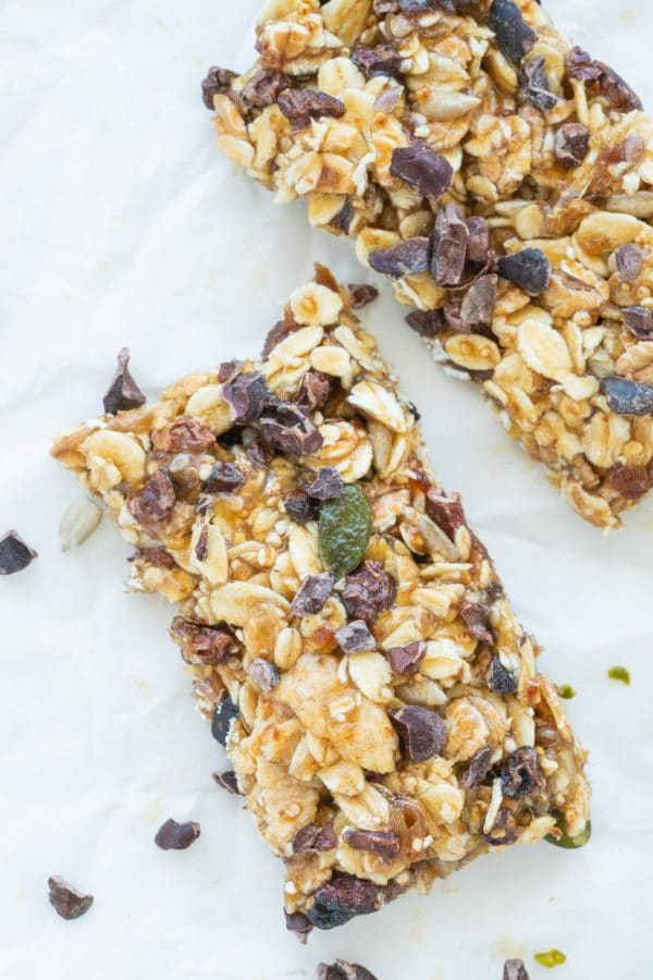 Healthy Cereal Bars: Vegan Granola Snack