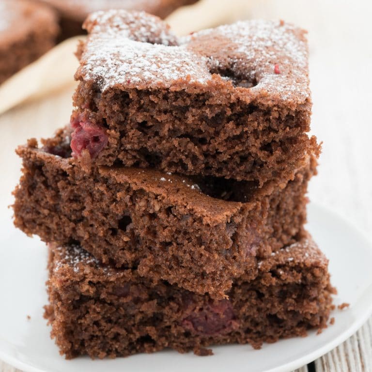 Easy Chocolate Cherry Sheet Cake
