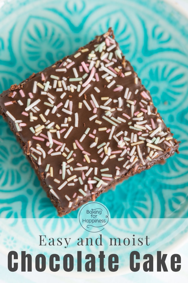 Wonderfully moist, quick and easy chocolate sheet cake with icing. This is the best chocolate sheet cake for any occasion.