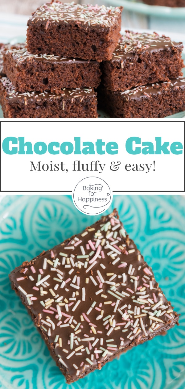 Wonderfully moist, quick and easy chocolate sheet cake with icing. This is the best chocolate sheet cake for any occasion.