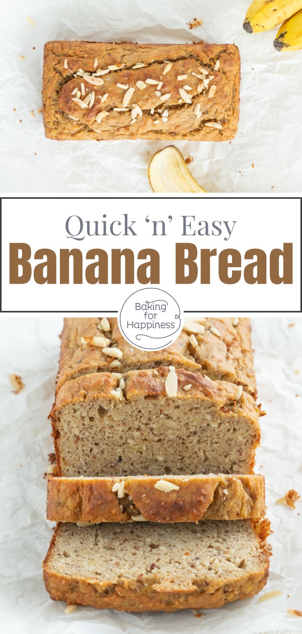 This Low Carb Banana Bread is super moist and delicious. No one will notice that this Banana Bread is without sugar, flour and butter!