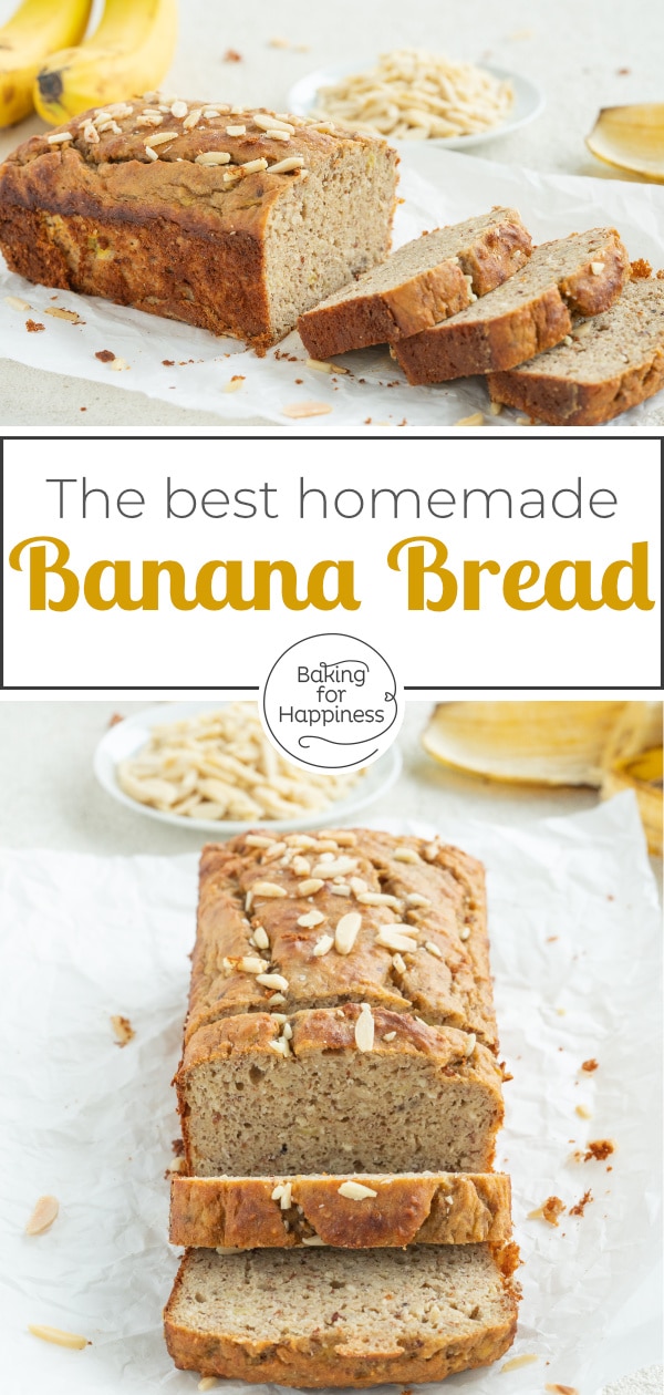 This Low Carb Banana Bread is super moist and delicious. No one will notice that this Banana Bread is without sugar, flour and butter!