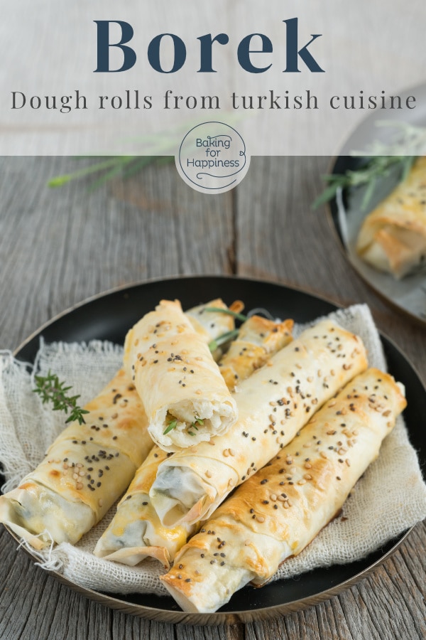 Turkish borek with spinach and cheese is a great turkish snack. With this recipe, you prepare the delicious borek quickly.