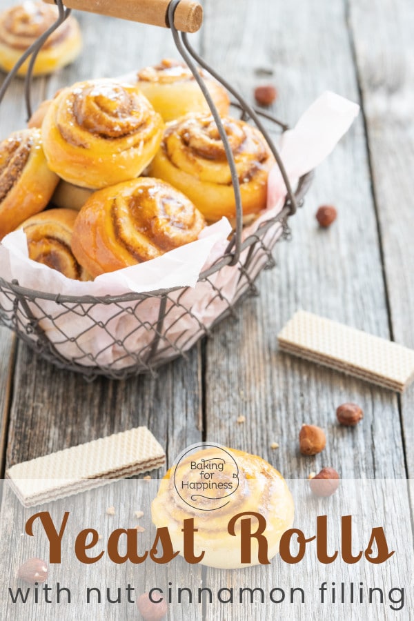 These tiny nut rolls with cinnamon filling are quick to make and taste just heavenly! A classic pastry that will definitely hit the spot!