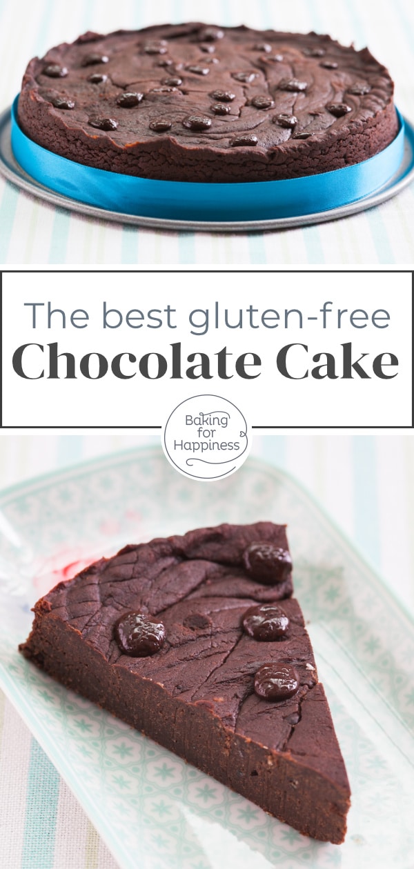 Great vegan gluten-free chocolate cake: This healthy cake without flour, butter, egg, milk and industrial sugar is perfect for vegans & allergy sufferers!