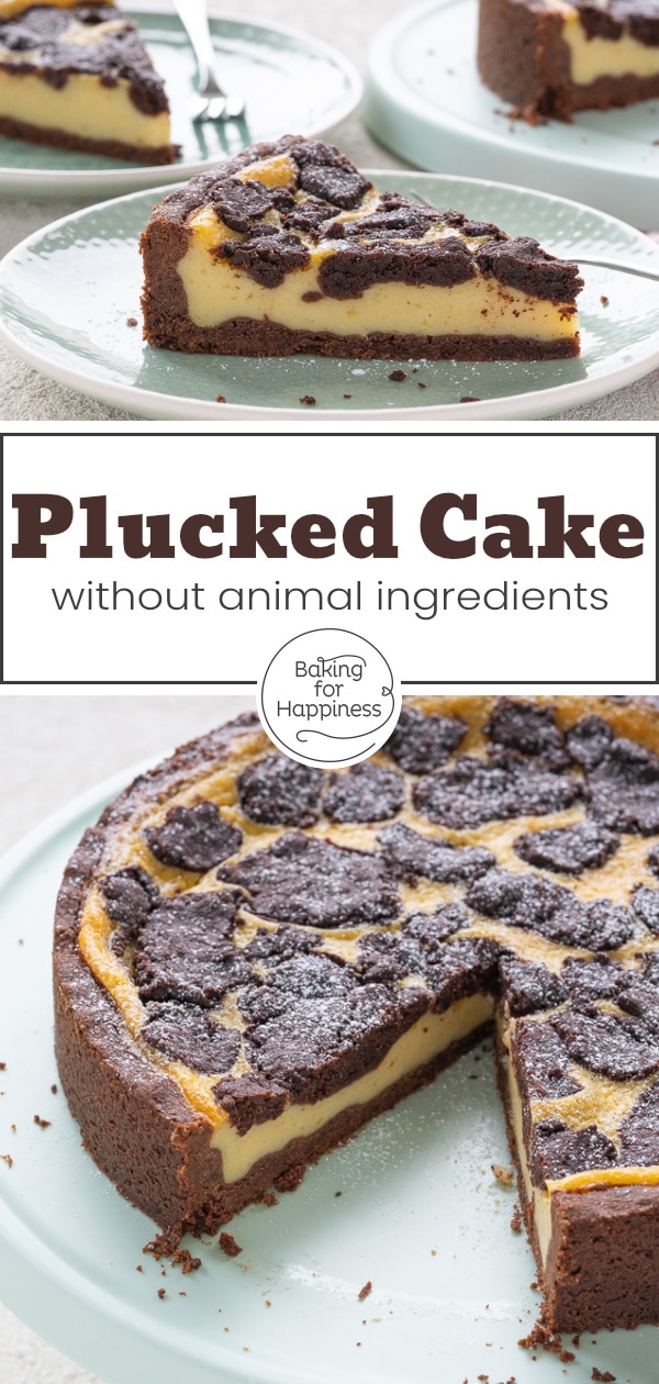 This vegan russian plucked cake is a delicious alternative to the popular classic: the plucked cake without butter, egg and curd is perfect!