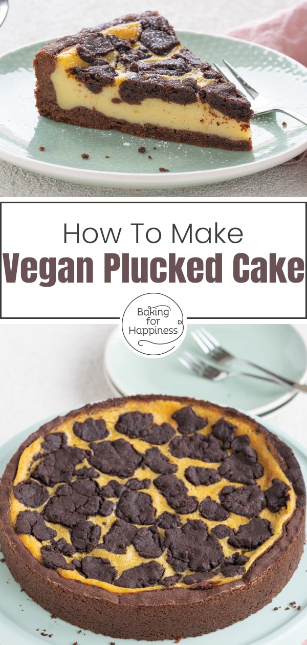 This vegan russian plucked cake is a delicious alternative to the popular classic: the plucked cake without butter, egg and curd is perfect!