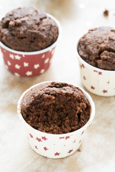 Moist & Healthy Chocolate Muffins