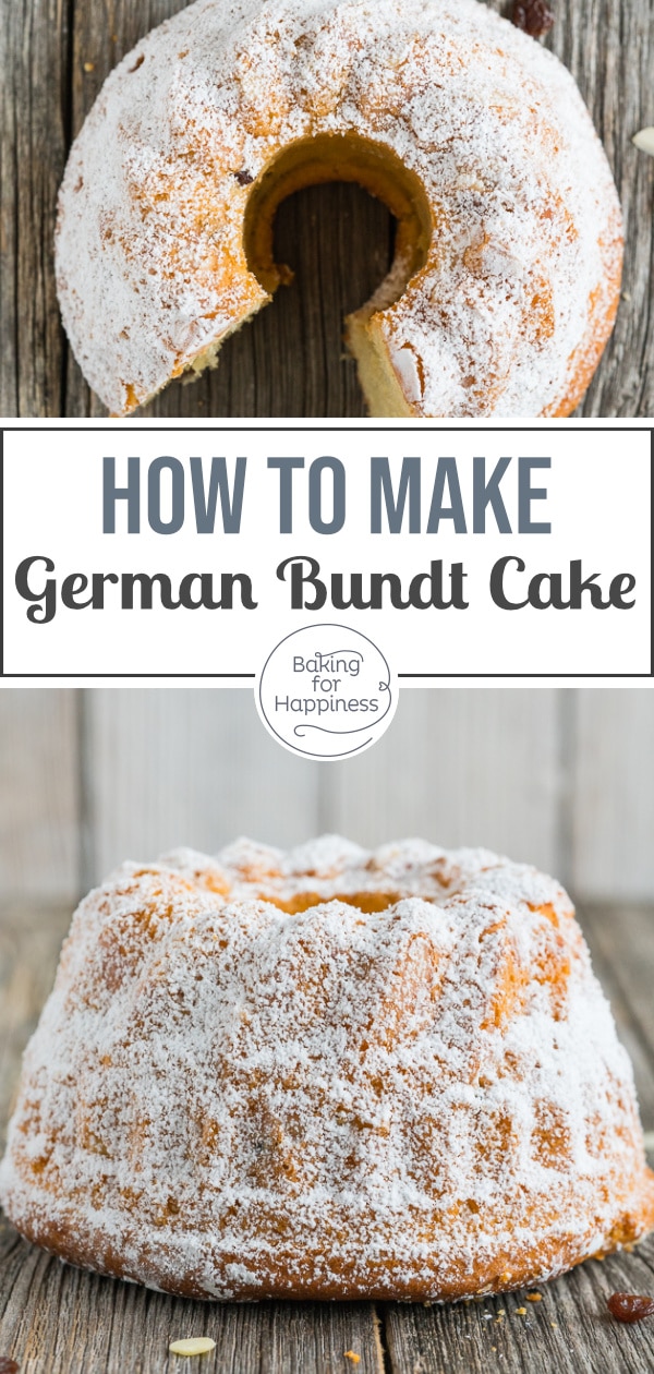 Grandma's traditional yeast-risen bundt cake always tastes good! And with this recipe, baking the fluffy pastry is a breeze.